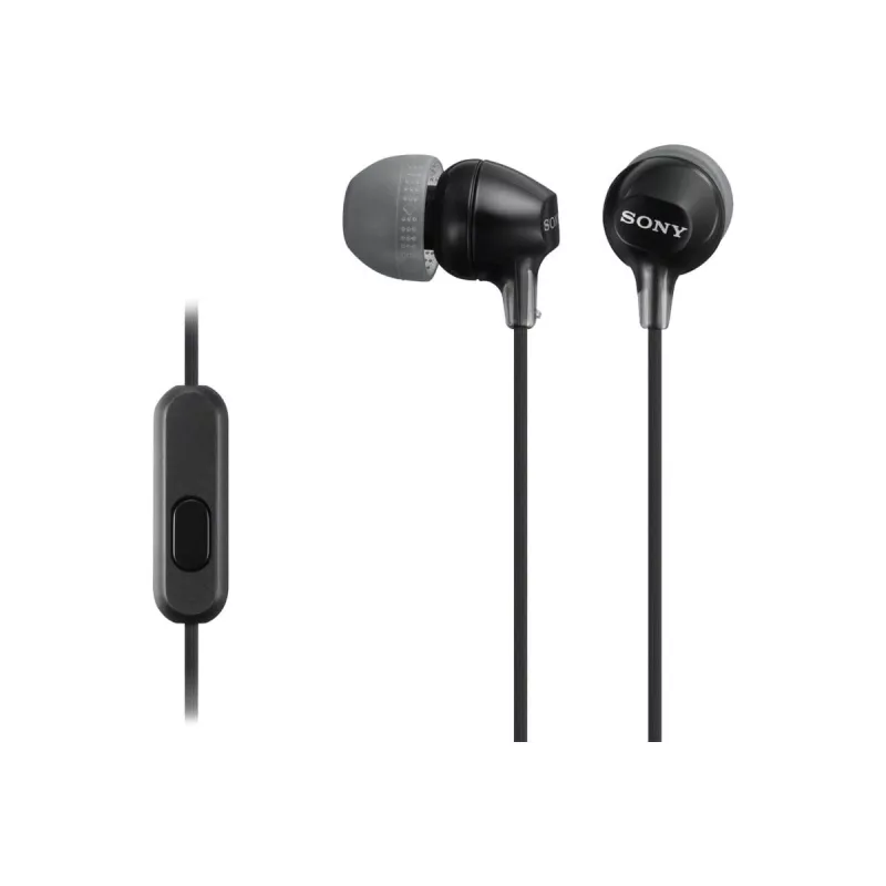 Sony MDR-EX15AP, con filo, 8 - 22000 Hz, chiamate/musica, 3 g, headset, nero