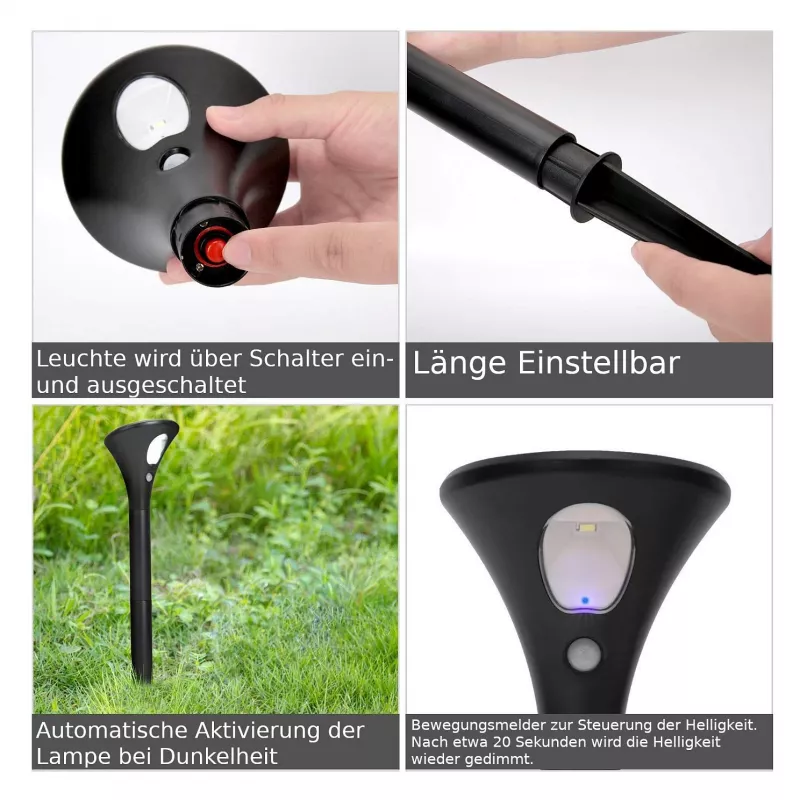 Synergy 21 lampada solare da giardino a batteria (set da 2)