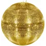 Palla a specchi EUROLITE 75 cm oro — sfera a specchi da discoteca per effetti luce