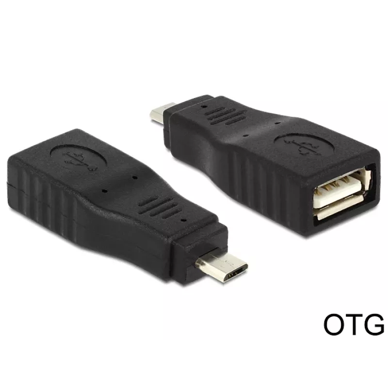 Adattatore per cavo Micro USB2.0-B USB2.0-A DeLOCK 65549