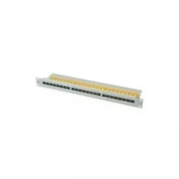 ROLINE Cat. 6 / Class E 48,30 cm (19) patch panel, 24P, non schermato, grigio chiaro (26.11.0355)