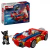 LEGO MARVEL 76336 Auto di Spider-Man vs. Wolverine venomizzato