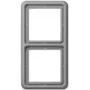 JUNG CD 582 GR - grigio - duroplast - senza viti - JUNG - 81 mm - 152 mm