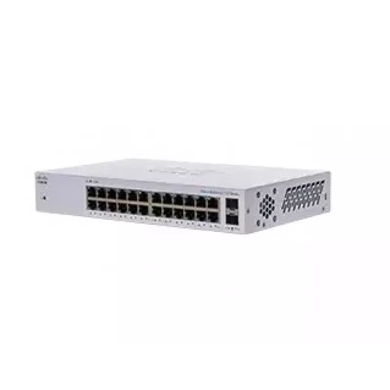 CBS110 switch non gestito 24 porte GE, 2x1G SFP condivise