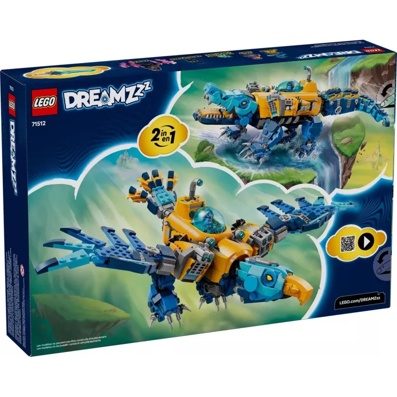 LEGO DREAMZZZ 71512 Sottomarino coccodrillo