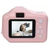 Denver KPC-1370P fotocamera digitale per bambini con stampante termica, LCD da 2,8 pollici, 48 MP, video 1440p, rosa