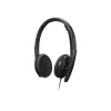Cuffie/headset Lenovo 4XD1M45626 con filo, archetto, USB Type-C, nero