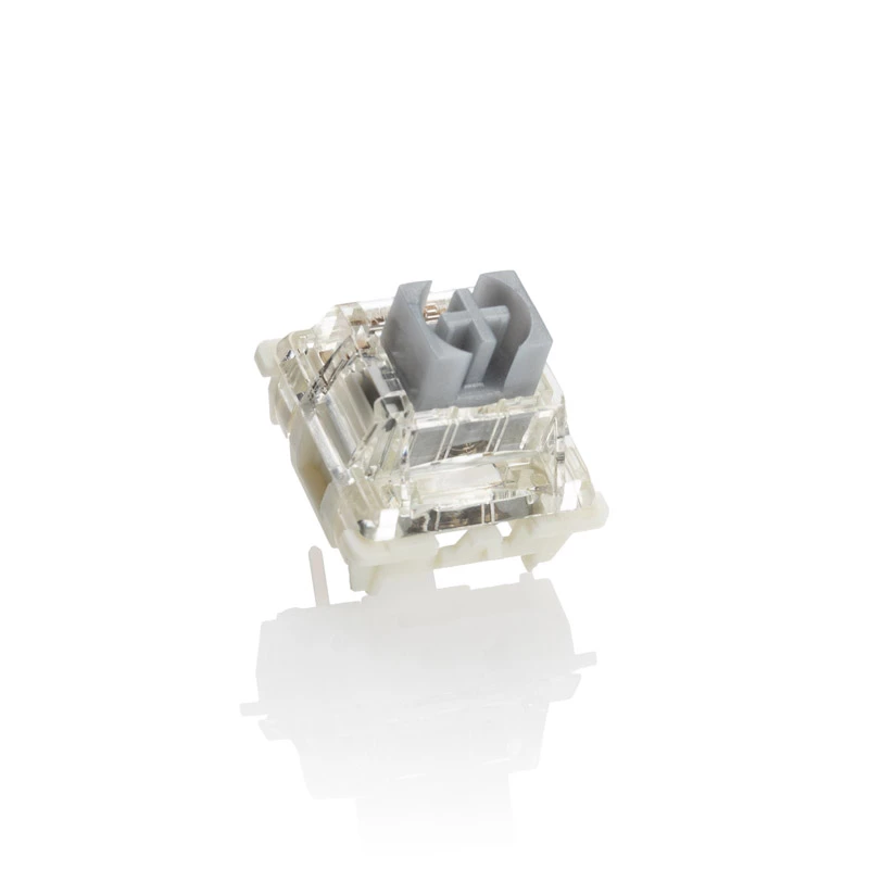 Switch Ducky Gateron G Pro Silver, meccanici, 3-Pin, lineari, MX-Stem, 45g - 110 pezzi (DSK110-PPA3)