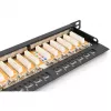 Patch Panel Digitus CAT 6 Class E High Density schermato nero