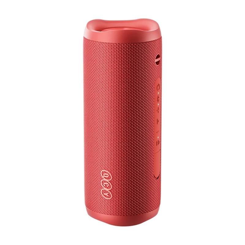 Altoparlante wireless portatile QCY SP7 rosso — Bluetooth 5.0, design portatile compatto