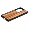 Custodia per cellulare Man and Wood per Samsung Galaxy S20 Ultra — cappuccino nero