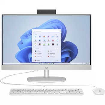 HP 24-cr0006ng - All-in-One (soluzione completa) - Ryzen 5 7520U / 2,8 GHz - RAM 16GB - SSD 512GB - NVMe - Radeon 610M - 1GbE, Wi-Fi 6, Bluetooth 5,3 - WLAN: 802,11a/b/g/n/ac/ax, Bl