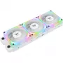 Kit ventole THERMALTAKE TOUGHFAN EX 140 ARGB Sync White — 140 mm, confezione da 3