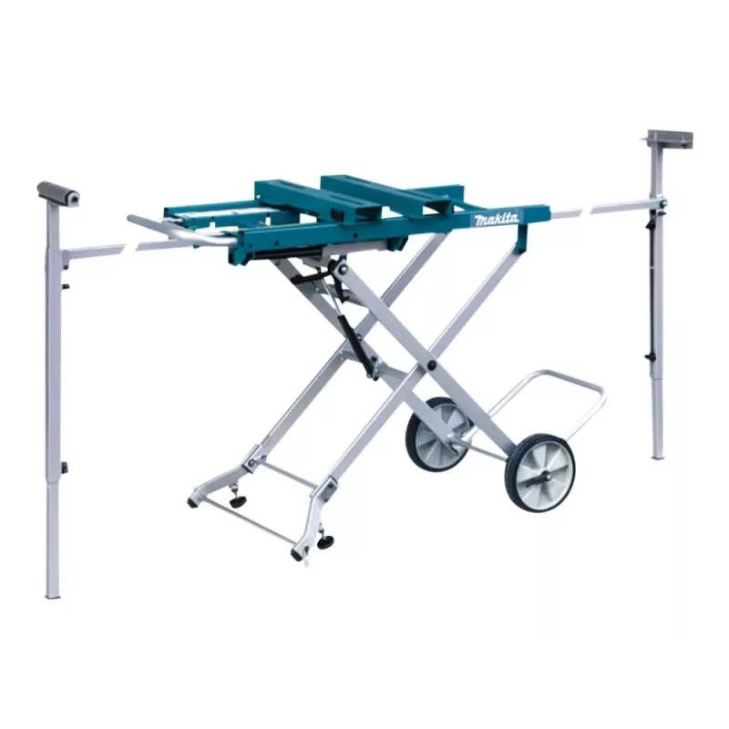 Makita WST05 Supporto per troncatrici e seghe a mitra 4 gambe blu, grigio