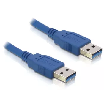 Cavo USB DeLOCK 0,5 m USB 3.0 USB 3.2 Gen 1 A-A blu