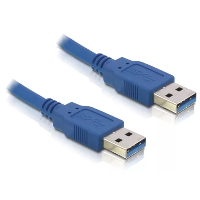 Cavo USB DeLOCK 0,5 m USB 3.0 USB 3.2 Gen 1 A-A blu