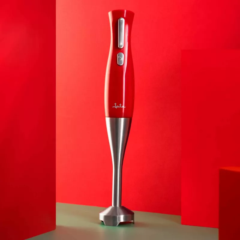 Frullatore a immersione JATA JEBT1852 rosso acciaio inox