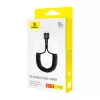 Cavo di ricarica rapida Baseus Fish-Eye USB-C a USB-C 1 m 100 W nero