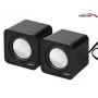Diffusore PC a 2 vie Audiocore AC870 B — 3 W RMS, alimentazione USB con filo, ingresso 3,5 mm, 2.0 canali