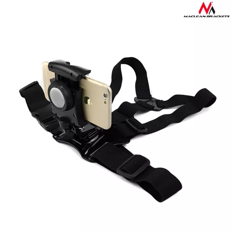 Supporto a fascia toracica porta cellulare e fotocamera sport MC-773