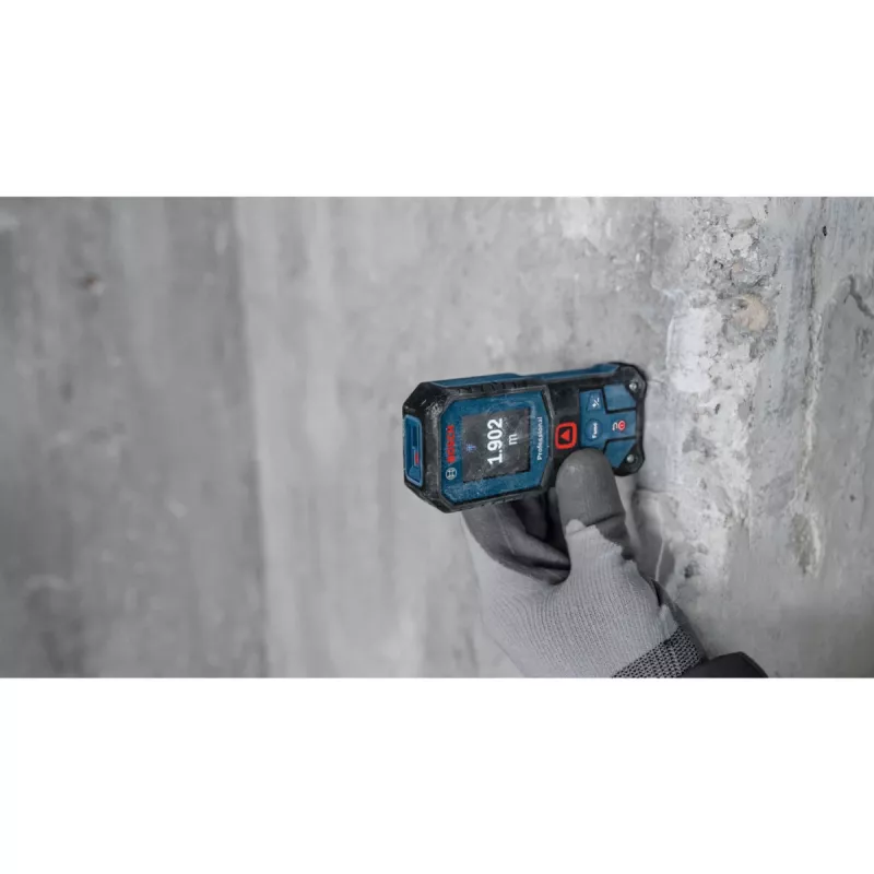 Distanziometro laser GLM 40-31 Professional (blu/nero, portata 50 m, linea laser rossa)