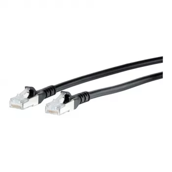 BTR 130845B500-E cavo patch Cat.6a AWG26 2RJ45 25 m nero 10GB_T SFTP LS0H (130845B500-E)