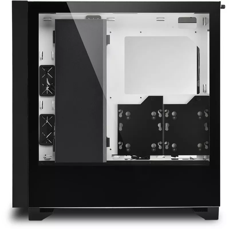 Sharkoon ELITE SHARK CA300H - tower - PC - bianco - ATX - EATX - micro ATX - Mini-ITX - metallo - vetro temperato - gaming