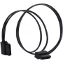 Cavo SATA Silverstone CP11 0,3 m nero