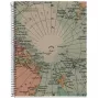 Blocco note Miquelrius design mappa del mondo Recycle A4 80 fogli (spedizione con corriere)