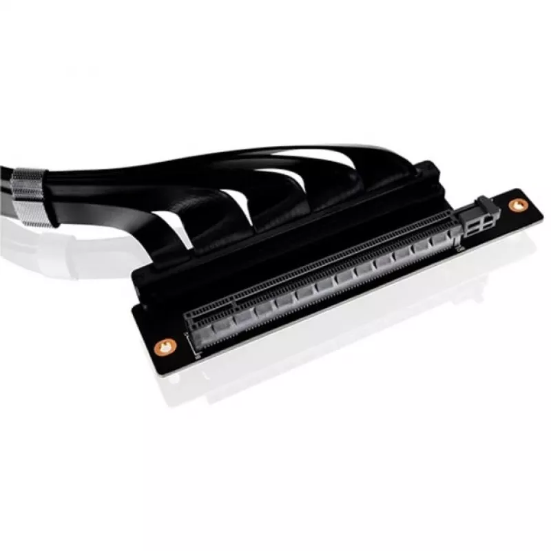 Thermaltake cavo riser PCI-E 4.0 doppio 90 gradi, 40 cm, nero
