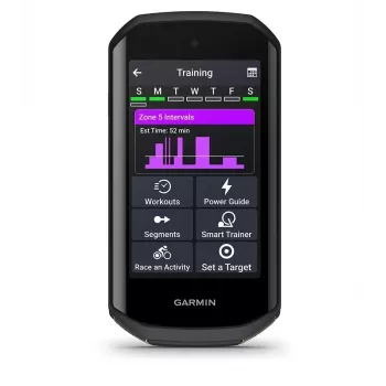 Ciclocomputer GPS GARMIN Edge 1050, display 3,5 pollici, Nero