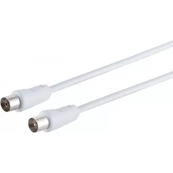 Cavo coassiale S/CONN 80028-128 10 m IEC bianco