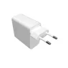 Caricabatterie FIXED FIXC65-2C-WH per interni AC ricarica rapida 2x USB Type-C