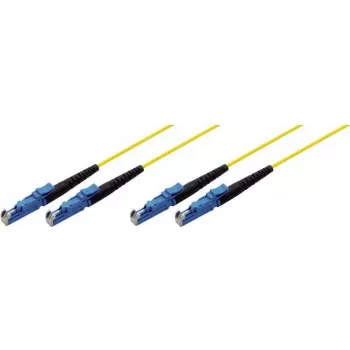 Tecline 39980002 Cavo in fibra ottica 2 m 2x E-2000 OS2 Giallo (39980002)
