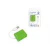 Hub USB LOGILINK UA0138 — hub USB 2.0 4 porte, verde, fino a 480 Mbit/s