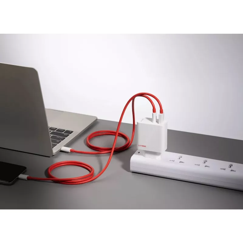 Alimentatore OnePlus 80W Type-C + Type-A