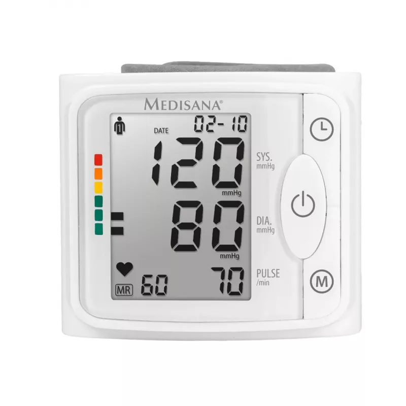 Medisana BW 320 misuratore di pressione da polso - automatico, 2 utenti, 120 posizioni di memoria
