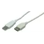 Cavo USB LogiLink 2 m USB 2.0 USB A grigio