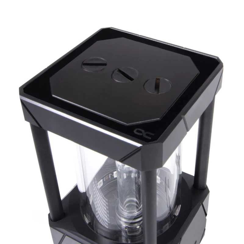 Alphacool Eisbecher Aurora D5 150 mm serbatoio con pompa VPP Apex D5, acetale/vetro (13327)