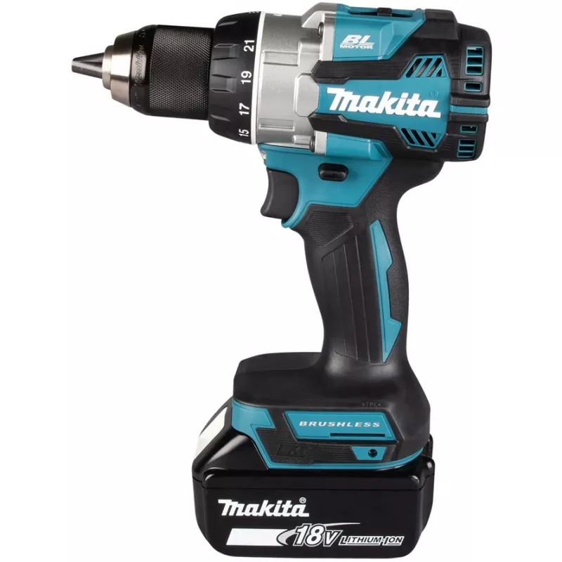 Makita DDF489RTJ Avvitatore a batteria/avvitatore a impulsi 1800 giri/min nero, blu, acciaio