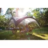 FastPitch Event Shelter XL, gazebo argento/blu scuro, 4,5 x 4,5 metri