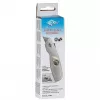 WEDO 78808 Safety-Cutter ALU taglierino, lama trapezoidale, a molla, a ritorno automatico, 2 lame di ricambio, TÜV/GS, argento