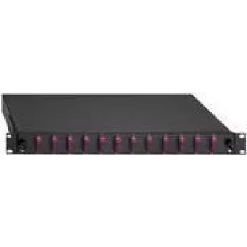 Cassetta di giunzione in fibra ottica Rutenbeck Basic Line 12xSC-D OM4