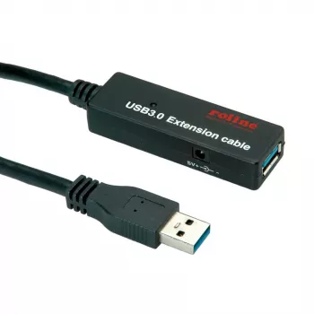 Cavo USB ROLINE 12.04.1071 15 m USB 3.2 Gen 1 nero