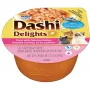 INABA Dashi Delights tonno con ricetta al salmone cibo umido per gatti 70 g