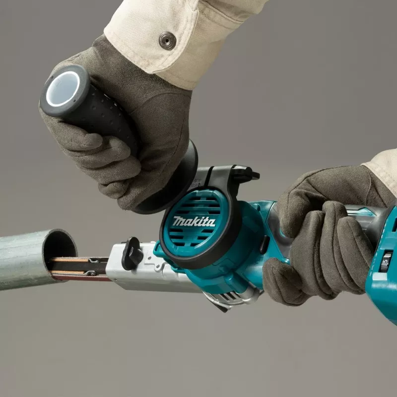 Makita DBS180Z lima a nastro a batteria, 18 V, nero/blu (senza batteria)
