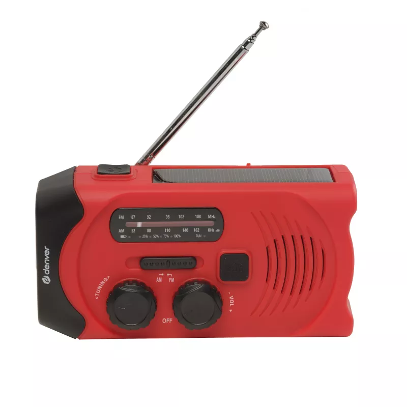 Powerbank Denver SCR-2010 ioni di litio 2000 mAh rosso