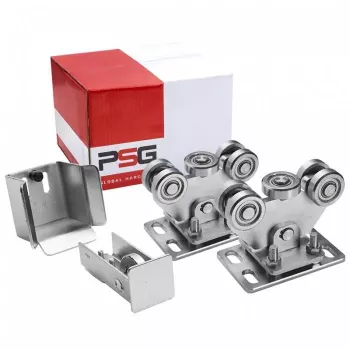 PSG 60.00P.70 kit carrello per cancelli scorrevoli per guida 70x70x4 mm