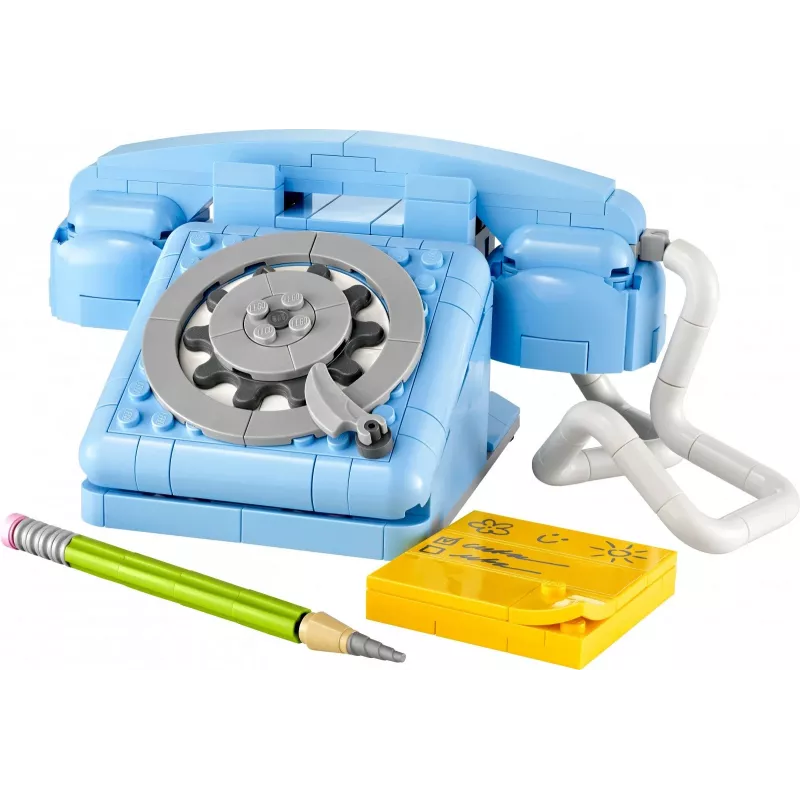 Giocattolo da costruzione LEGO Creator 3-in-1 31174 set telefono retrò, 383 pezzi, 8+ anni, 70×110×150 mm