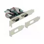 Scheda DeLOCK PCI Express x1 su 2 x seriale RS-232